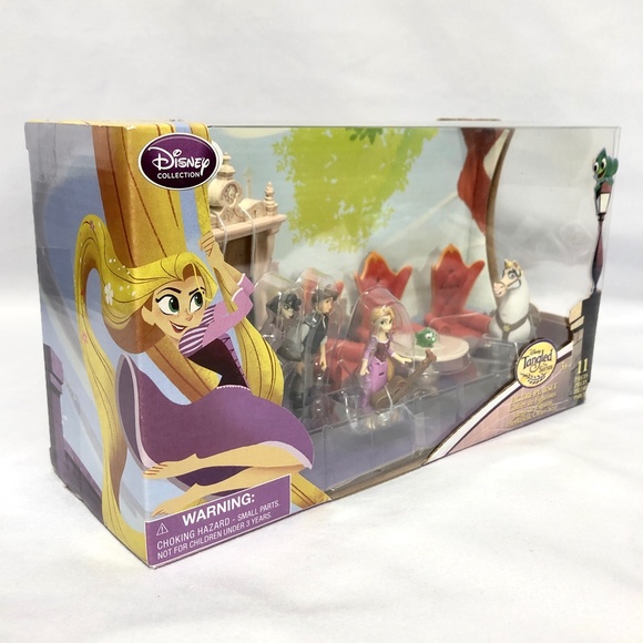 Disney Collection Tangled the Series Journal Play Set Playset 11pcs w/ Figures - Picture 2 of 4